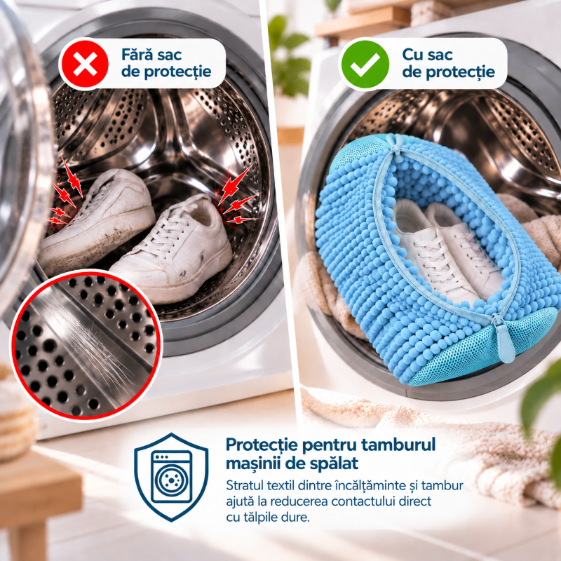 Protecție pentru încălțăminte și tambur